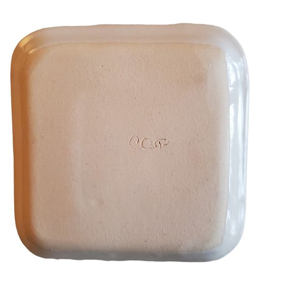 Vintage Holly Leaf Christmas Candle Holder/Coaster & Candle Snuffer Set - Picture 4 of 5